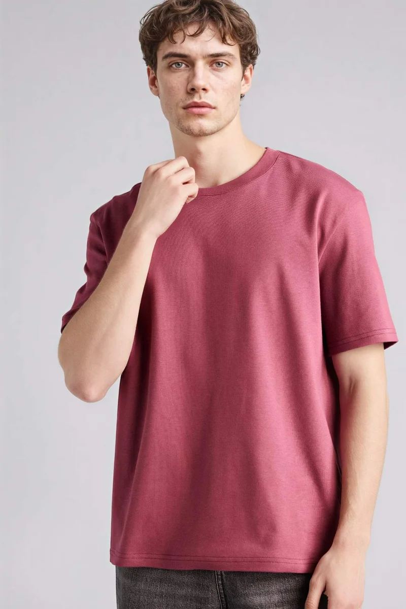 ديفاكتو Cotton Basic T-Shirt