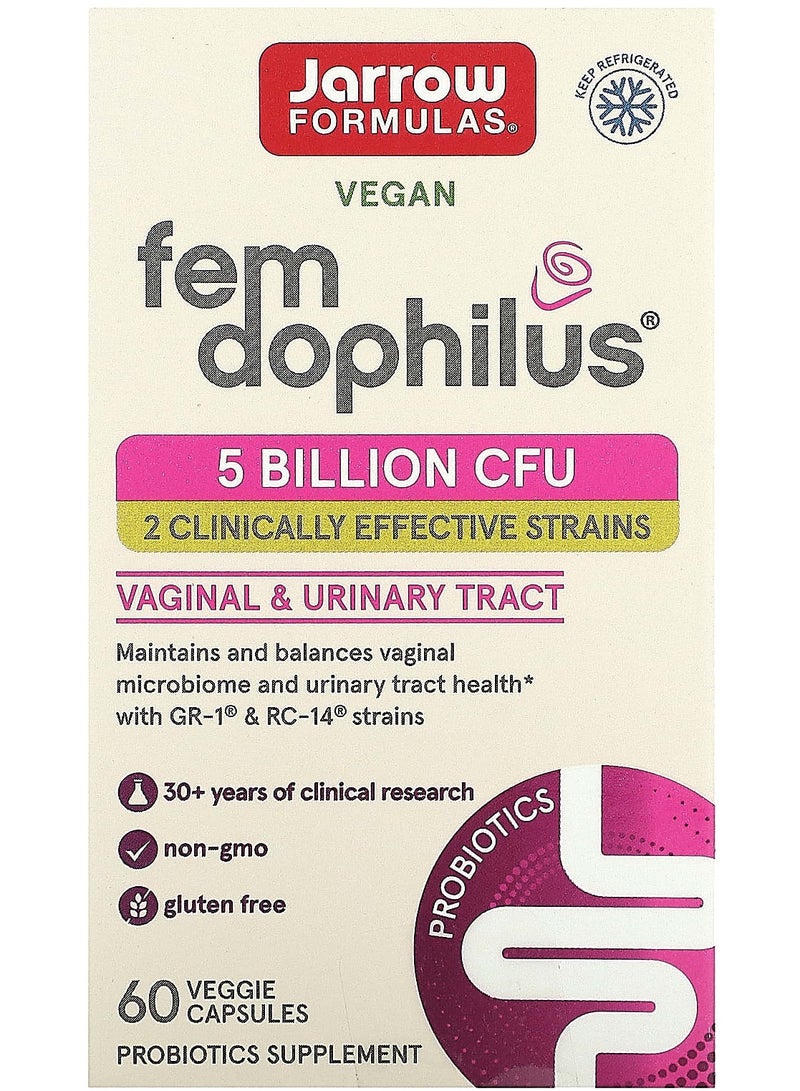 jarrow formulas فيم دوفيلوس، 5 مليار وحدة تشكيل مستعمرات، 60 كبسولة نباتية