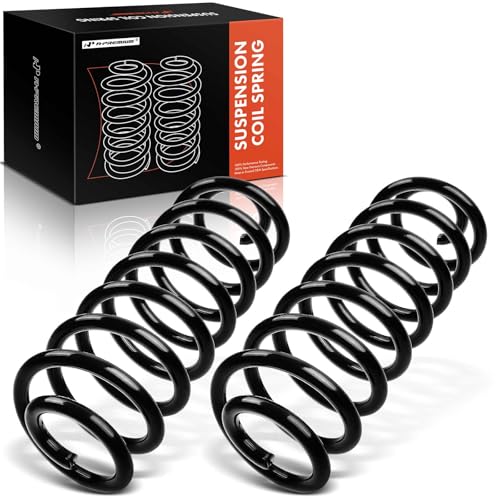 A-Premium 2Pcs Rear Suspension Coil Spring Set Compatible with Chevrolet Trailblazer EXT & GMC Envoy XL XUV & Isuzu Ascender, Driver and Passenger Side - Image 1