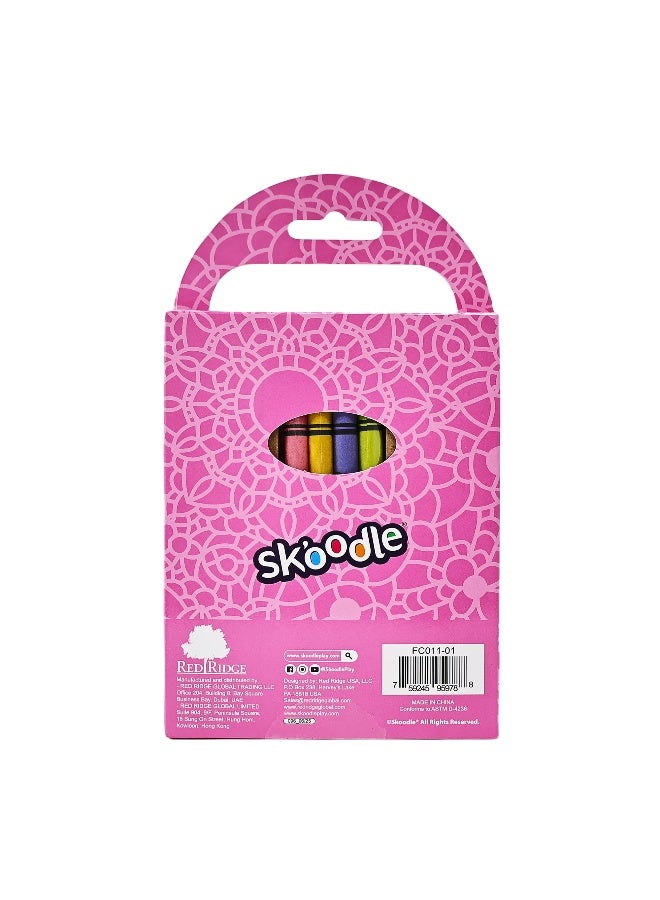SKOODLE Princess Grab-N-Go Activity Pad for Girls 32 Pages of Coloring & Games – Includes 4 Crayons & Stickers - Image 3
