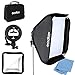 Godox GODOX Godox 32"x 32" 80cmx80cm Foldable Universal Softbox with S Style Speedlite Bracket for Flash Bowens Elinchrom - Image 2