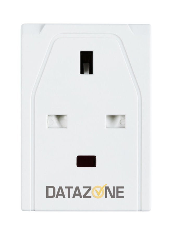 Datazone DZ-PS-04 Three Ports Multi Use Support  Adapter White 10cm - Image 3
