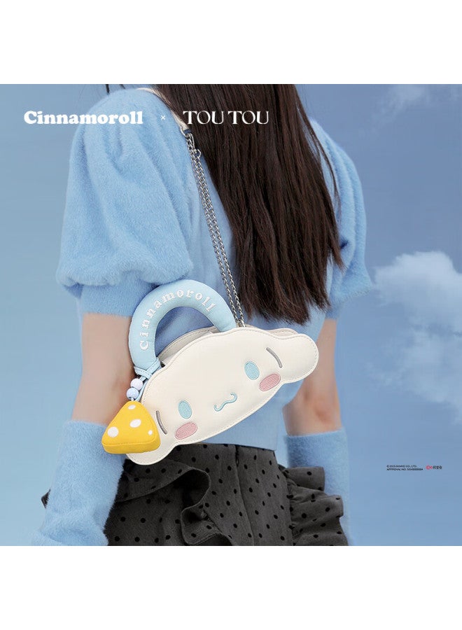 Toutou Women's Bag Sanrio Pompompurin Dog Big Ear Dog Single Shoulder Chain Crossbody Handbag Birthday Gift For Girlfriend - Image 3
