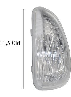 DNC Auto Part Mirror Signal For Renault Master 3, Opel, Nissan - Left - White  - Image 3