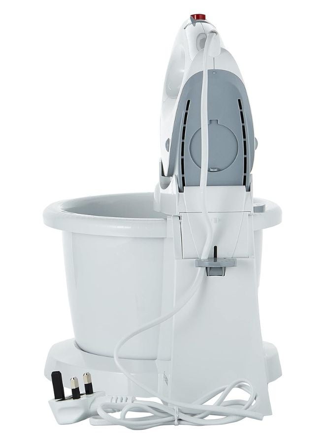 BOSCH Hand Mixer with Rotating Bowl & Stand | Hands-Free Mixing Power 350 W MFQ3555GB white - Image 4