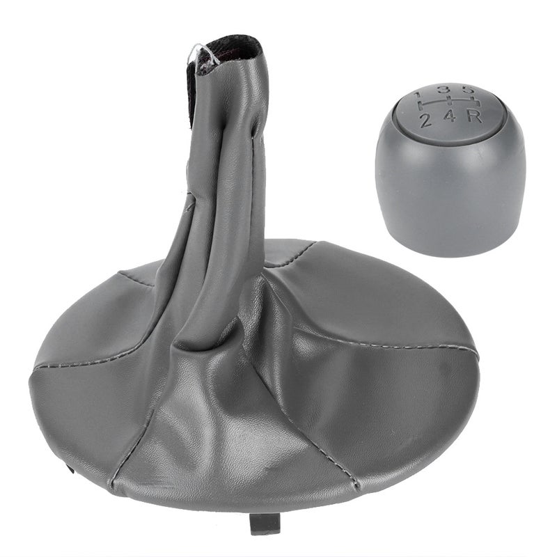5 Speed Gear Shift Knob with Dust Cover Boot 71775051 Fit for Fait Panda 500 500C - Image 2