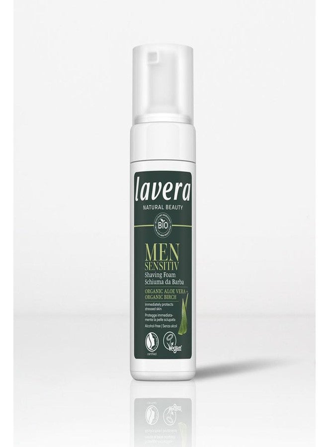 Lavera Natural Men Sensitiv Gentle Shaving Foam New 5.07 fl oz - Image 2