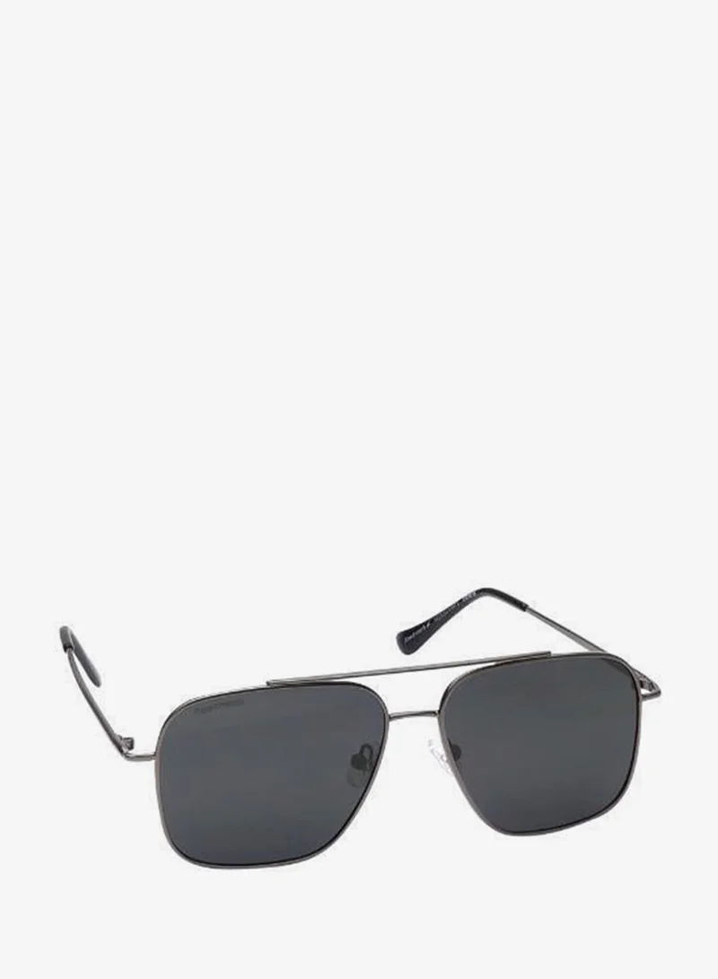 فاستراك Polarized Sunglasses Gunmetal Frame Smoke Mirror Lens 56mm  - M253GY8PV