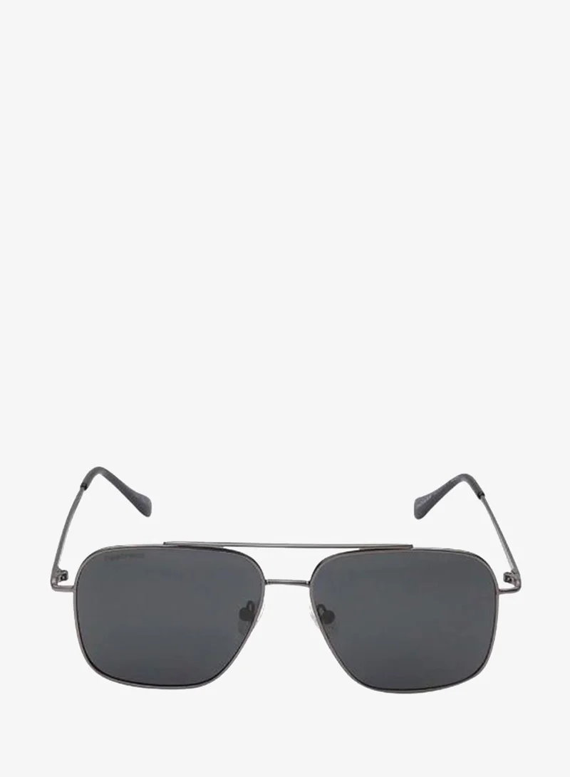 فاستراك Polarized Sunglasses Gunmetal Frame Smoke Mirror Lens 56mm  - M253GY8PV