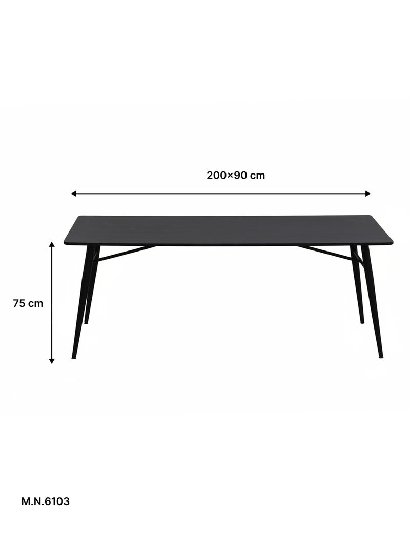 Concent 7 Piece Complete Modern Dining Set - Ergonomic Design with High Quality - Image 5
