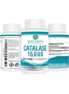 Best Earth Naturals Catalase 15,000-60 Day Supply - Pure Catalase Antioxidant Enzyme  - Image 2