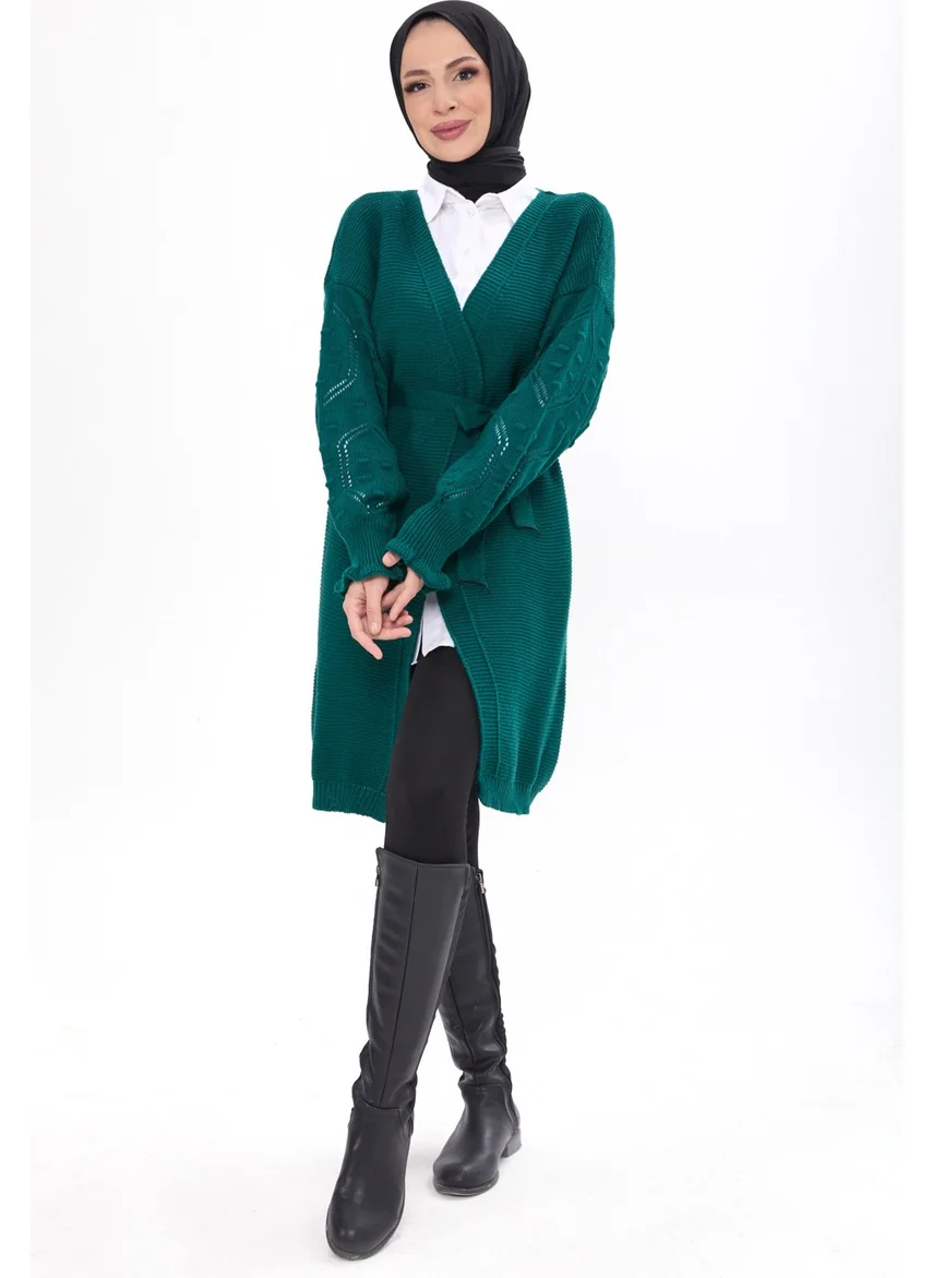 Tofisa 23920-ZUMRUT Knitwear Cardigan