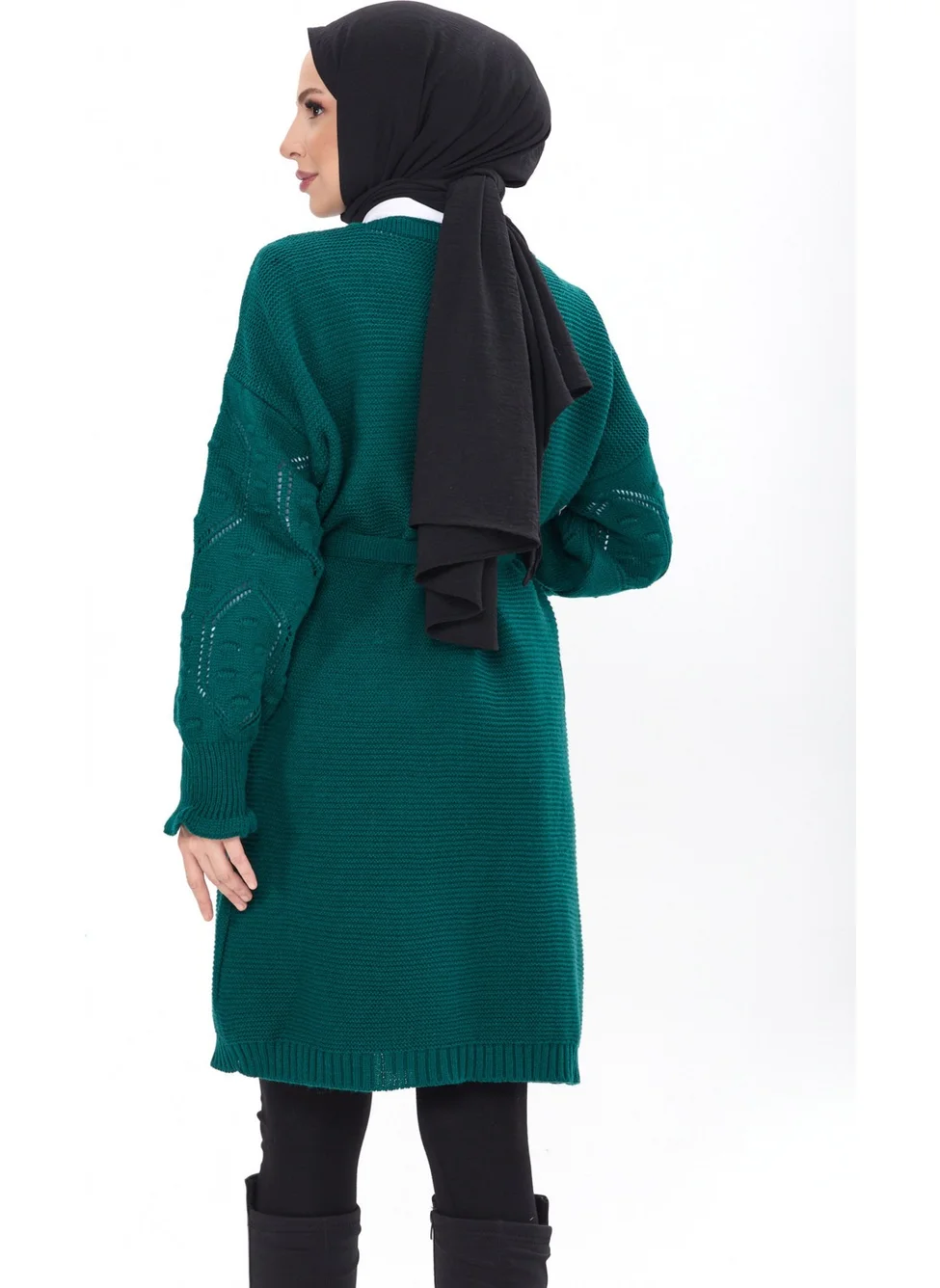 Tofisa 23920-ZUMRUT Knitwear Cardigan