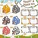 JellyArch 49 Pcs Adopt a Horse Party Favors Include 12 Mini Horse Stuffed Animals 12 Foldable Paper Boxes 12 Adoption Cards 12 Hats 1 Fence for Adopt a Pet Western Party Favor Supplies Design - Image 4