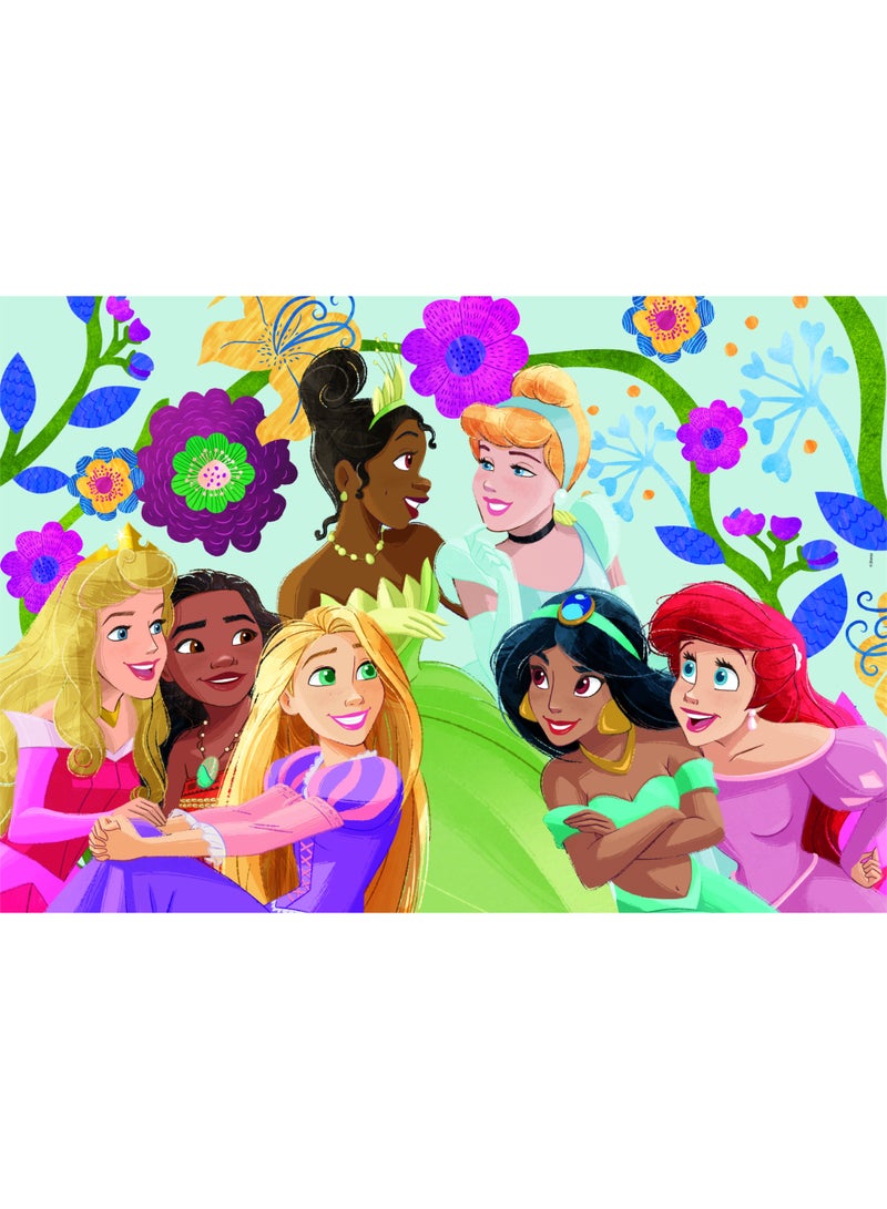 Clementoni Puzzle Disney Princess Chatting 2x60-Pieces | Jigsaw Puzzle | Children's Puzzle | Preschool Learning Toys | Develops Problem Solving Skills | Made in Italy - Image 3
