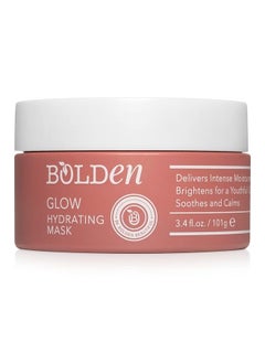 bolden Bolden GLOW Hydrating Mask | Deeply Hydrating and Moisturizing Face Mask with Hyaluronic Acid for Dry Skin | Gentle and Non-Comedogenic Hydrating Facemask (3.4 fl oz)  - Image 1