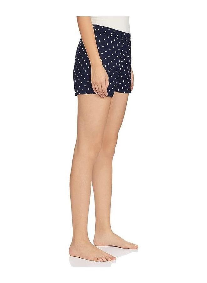 Polka Navy Women Casual Shorts - pzsku/ZE9AA3F36D943FF7018CDZ/45/_/1694345609/0d80c99c-d27c-4c06-b900-871441b2703f