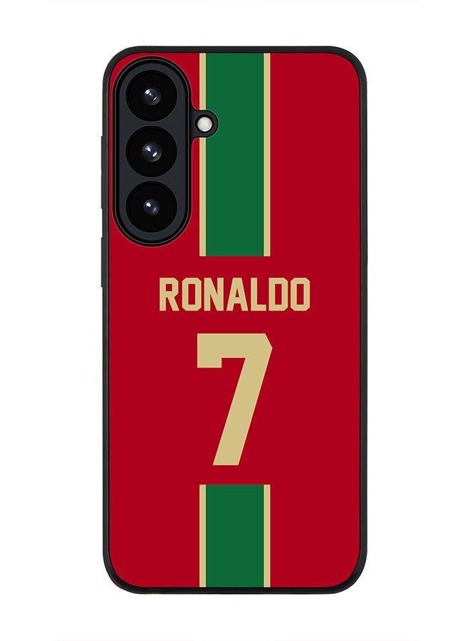 For Samsung Galaxy S26 Plus Case,Slim fit Camera Protection, Shockproof Thin Phone cover  - Football - Portugal,  Ronaldo