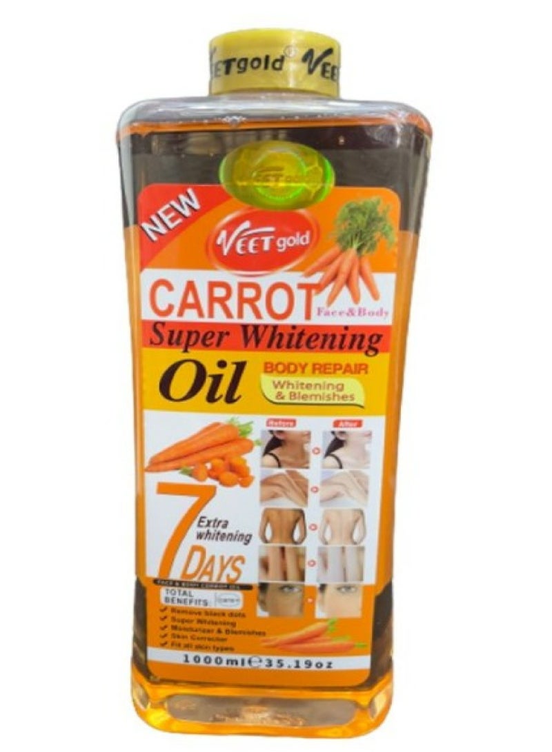 فيت جولد زيت الجزر للتبييض الفائق 1000 مل