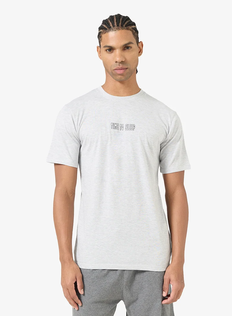 Seventy Five  Nightwear T-Shirt & Shorts Set for Men | Best Price UAE