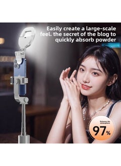 General Mobile Phone Fill Light Portable Selfie Handheld Live Beauty Pocket Light Clip-on Led Ring Beauty Light-Specifications:【850mah Advanced Edition + Portable Mobile Phone Clip】 Rgb Full Color  - Image 3