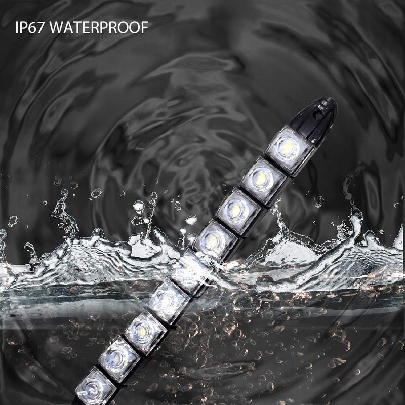 Acelane Marine Navigation Lights Green and Red LED Lights Navigation Lights LED Strip Lights Boat Light Bow Side Port Starboard IP67 Waterproof for Boating Fishing Yacht, Pontoons, Chandlery Boat - Image 5