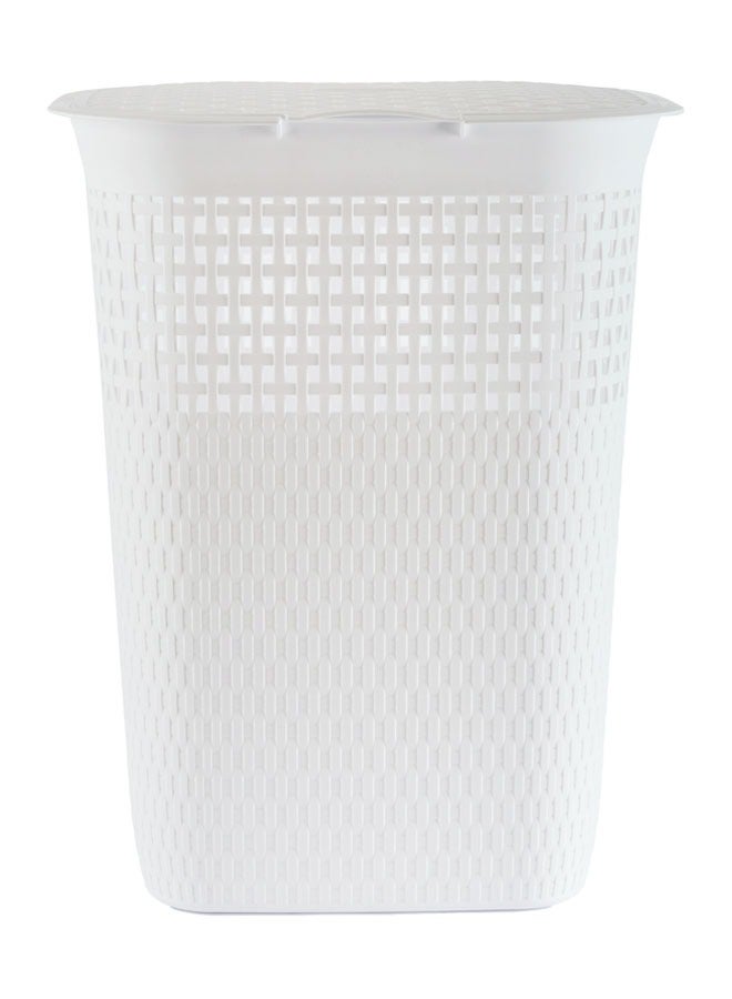 cleany genie Multi-Purpose Plastic Laundry Basket with Lid 55 Liters - Image 3