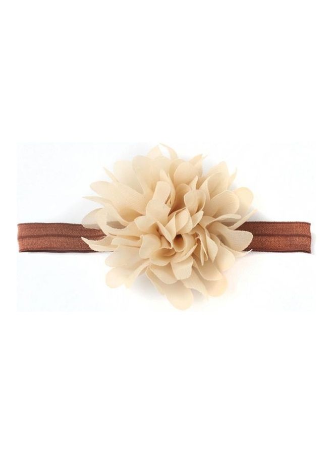 BGM Baby Girl Elastic Children Hairband Coffee - Image 2
