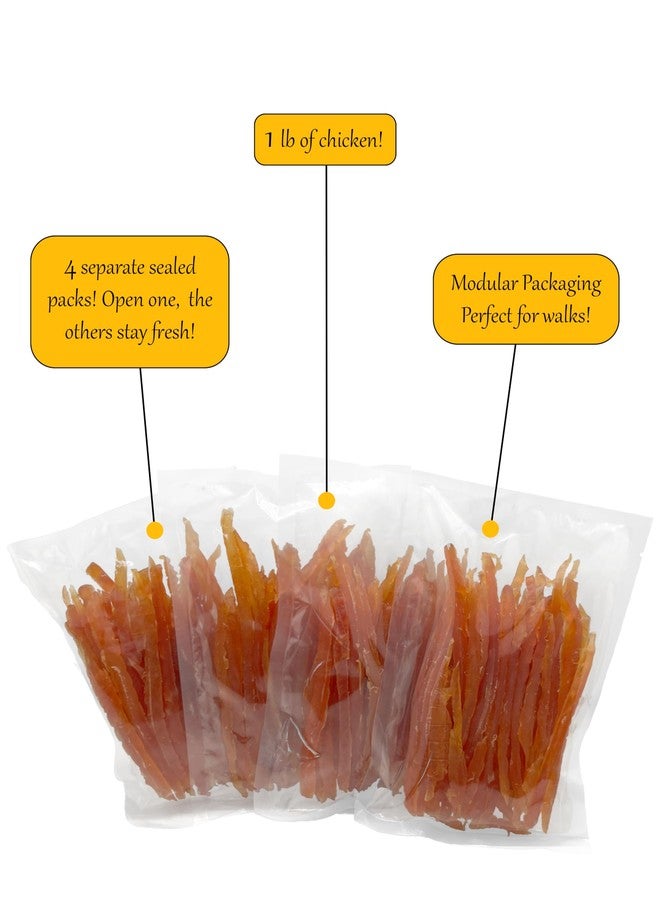 Rena's Recipe Chicken Fillet Slices 1 lb (4 oz X 4 Packs) Glucosamine & Chondroitin Added for Joint and Hip Health - Image 3
