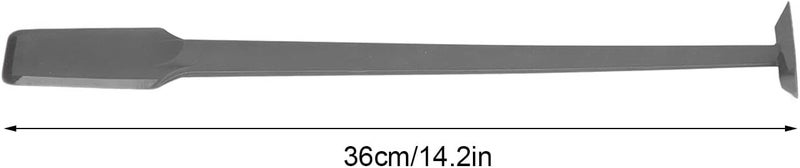 كلاراكو ملعقة برطمان سيليكون، مكشطة سيليكون مزدوجة الرأس غير لاصقة ومقاومة للحرارة بطول 14.2 بوصة، ملاعق صغيرة للمطبخ، ملعقة سيليكون للعصارات والخلاطات وآلات الطهي - Image 5