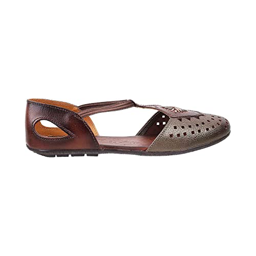 Mochi Women's Bronze Leather Sandals 6-UK 39 (EU) (31-4931) - Image 2