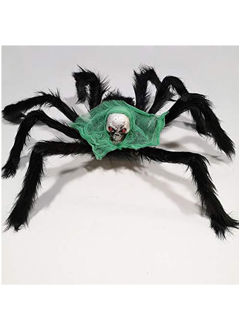 Spider Pendant Haunted House Decoration Props Plush Spider Toy Halloween 40x50cm (C) - Image 1