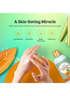 Freida and Joe Home Spa Gift 10oz Deep Moisturizing Fragrance Body Lotion & 8 oz. Fine Fragrance Body Mist Set Luxury Self-Care Combo for Women and Girls (Cucumber Melon)  - Image 5