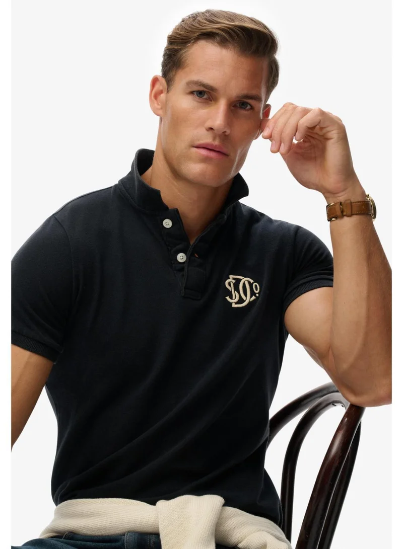 سوبر دراي قميص بولو مطرز رياضي كلاسيكي