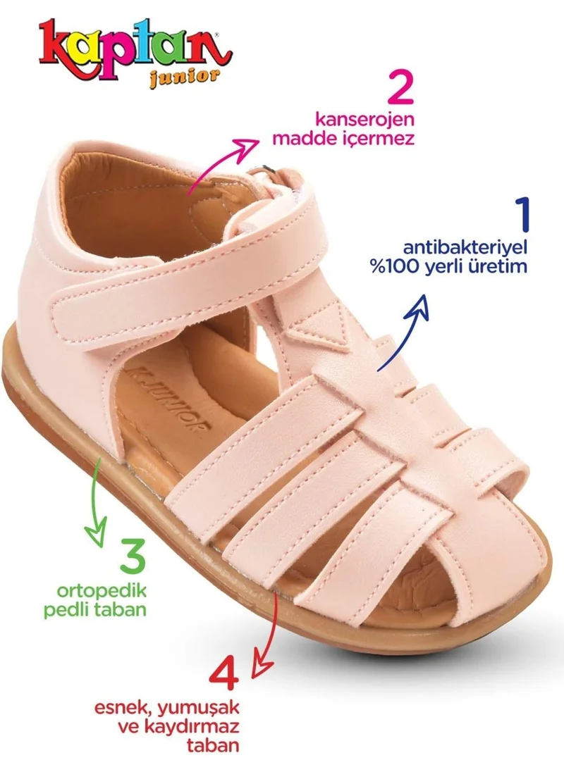 Kaptan Junior Baby Girl Child Orthopedic Shoes Imlk 305