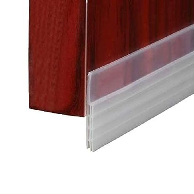 HR MALL DOOR SEALING STRIP FOR HOME AIR GAP SILICONE SHIELD WATERPROOF WEATHERSTRIP DOOR TAPE FOR SEAL COCKROACH INSECT BUGS STOPPER 1 METER TRANSPARENT