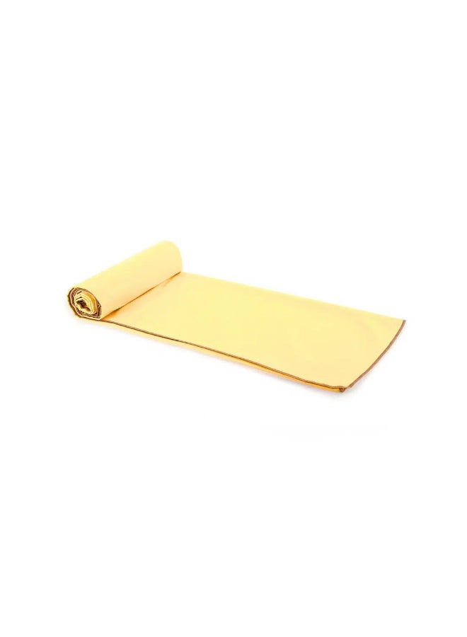 Mintra Microfiber Swimming Towels 110 x 175 cm -Yellow color - Image 1