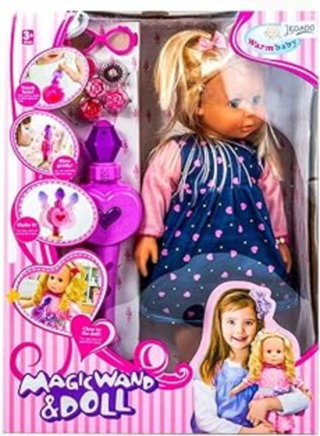 Magic Wand & Clothes Baby Bride With Clothes Freshness - Wzj007-2