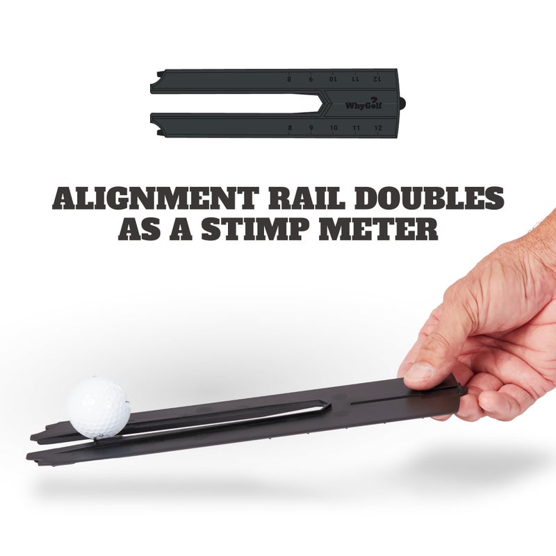WHYGOLF Putting Thing - Perfect Your Putting Stroke with Adjustable Putting Gates, for Putting Green & Home Practice, Golf Putter Teaching & Training Aid for Club Practice Equipment - Image 5