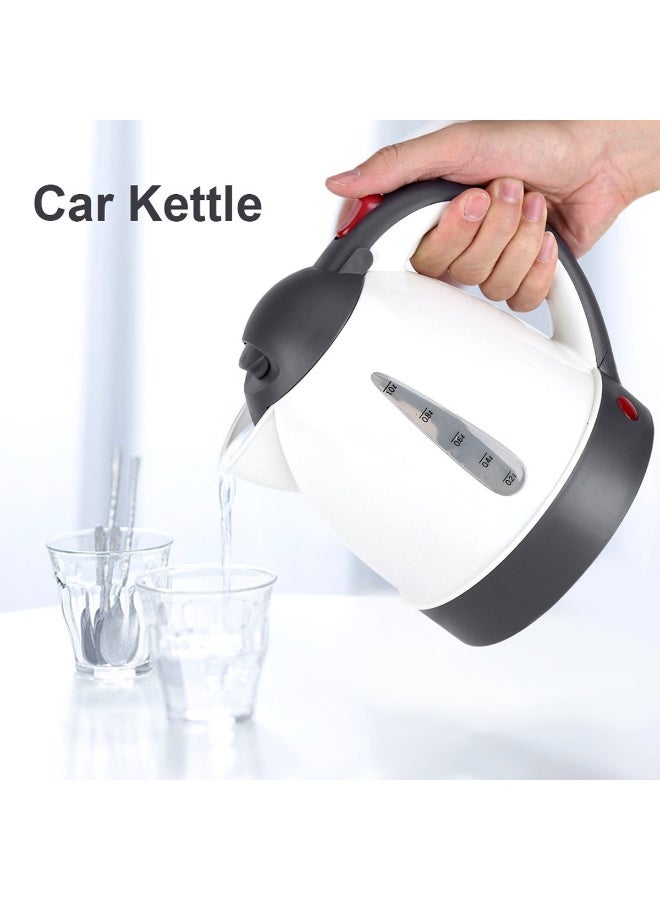 Portable Car Electric Kettle 12V 1L – Fast Heating Travel Water Boiler, Auto Power Off, Safe Durable Car Hot Water Bottle for Tea Coffee Milk - Image 5