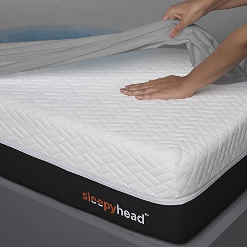Sleepyhead Bamboo Terry Waterproof Mattress Protector; 78 x 48 (Double Size; Grey) - Image 3