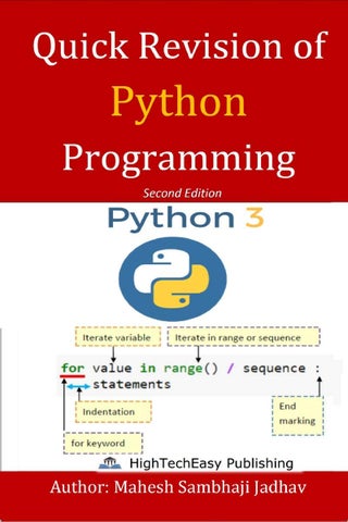 Quick revision of Python programming : Easy and Fast Based on Python3 - pzsku/ZE9AB544E2D3407BAA60AZ/45/1760831195/6ed73ae4-2204-43c1-9d2e-6fef4d0453aa
