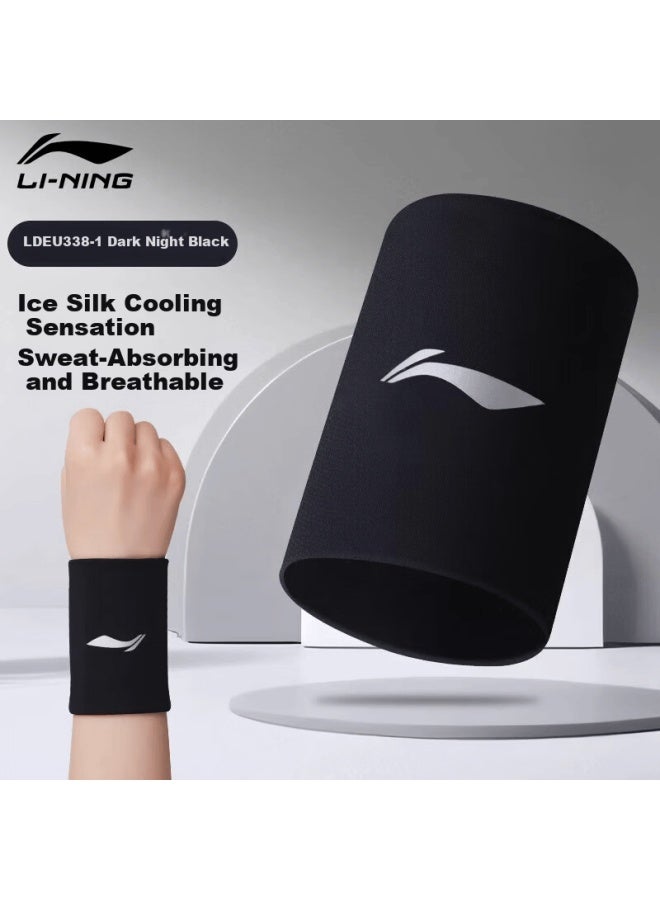 Li-ning Sports Wristband Sweat-absorbing Cooling Wrist Towel For Badminton Basketball Volleyball Tennis Tendonitis Wrist Injury - Image 1