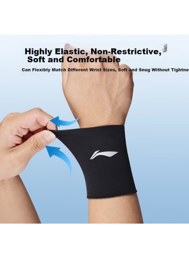 Li-ning Sports Wristband Sweat-absorbing Cooling Wrist Towel For Badminton Basketball Volleyball Tennis Tendonitis Wrist Injury - Image 2