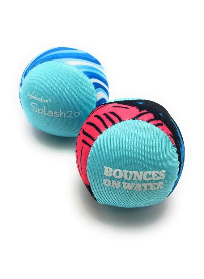 Waboba كرة الماء المرتدة سبلاش بول 2.0 (قد تختلف الألوان) (عبوة من قطعتين) - Image 2