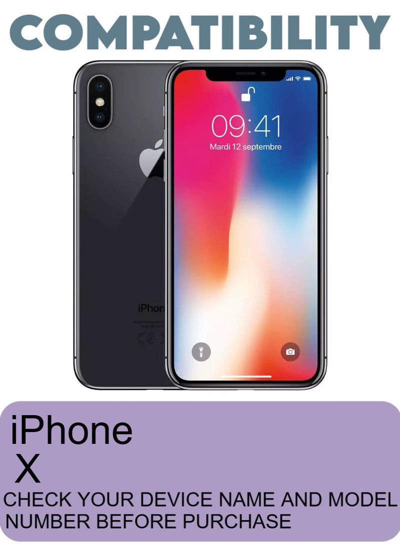 RAYON 2 Pack Tempered Glass Screen Protector 5D Designed For iPhone X Full Screen Coverage And Bubble Free - Image 2
