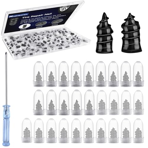 NACHLYNN 30 Pcs Tire Repair Screws Self-Tapping Rubber Fast Tool Self-Service Tire Repair Plugs Nail for Car Motorcycle Truck - Image 1
