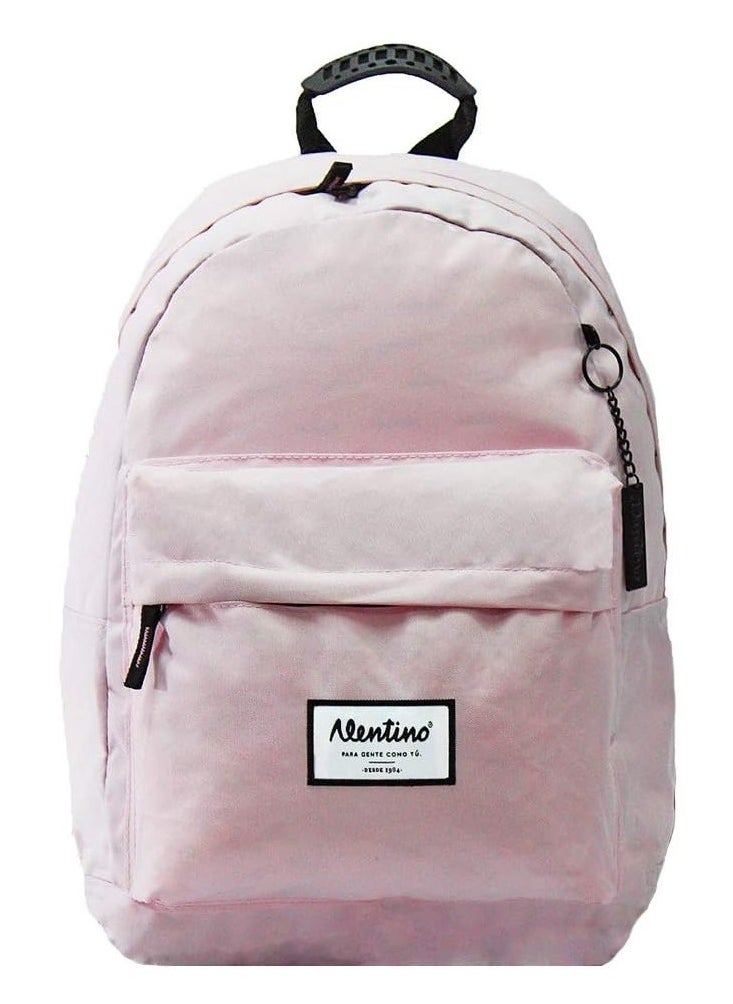 Alentino - Unisex 05-Campus-Elite/Blush Pink Backpack - Image 1