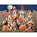 Bits and Pieces Bits and Pieces - 300 Piece Jigsaw Puzzle for Adults 18" x 24" - Halloween Tricksters - 300 pc Fall Night Holiday Dog  - Image 2