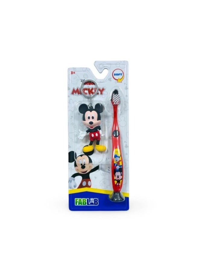 FabLab Disney junior Mickey Soft Toothbrush for Kids